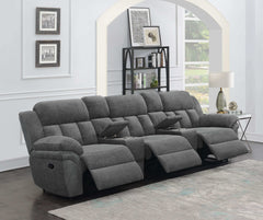 Bahrain Charcoal 5 Pc Theater Seating (3R) - Ornate Home