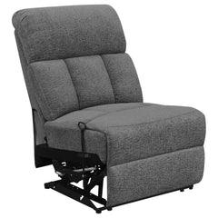 Bahrain Charcoal 5 Pc Theater Seating (3R) - Ornate Home