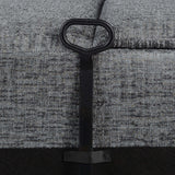 Bahrain Charcoal 5 Pc Theater Seating (3R) - Ornate Home