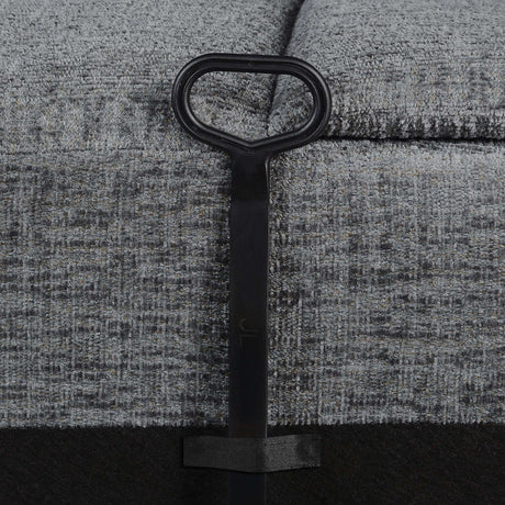 Bahrain Charcoal 5 Pc Theater Seating (3R) - Ornate Home