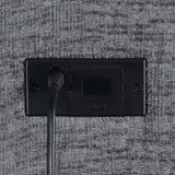 Bahrain Charcoal 5 Pc Theater Seating (3R) - Ornate Home