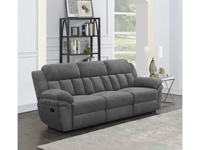 Bahrain Charcoal Motion Sofa - Ornate Home