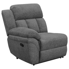 Bahrain Charcoal Motion Sofa - Ornate Home