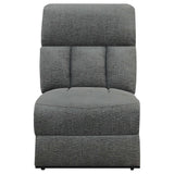 Bahrain Charcoal Motion Sofa - Ornate Home
