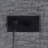 Bahrain Charcoal Power Reclining Sofa - Ornate Home
