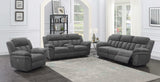 Bahrain Charcoal Power Sofa - Ornate Home