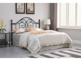 Bailey Black / Bronze Queen / Full Headboard - Ornate Home