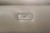 Balderico Taupe Real Italian Leather Power Reclining Sofa - Ornate Home