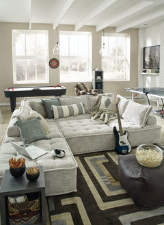Bales Taupe Gray Accent Chair - Ornate Home