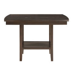 Balin Dark Brown Counter Height Dining Set / 5pc - Ornate Home