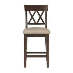 Balin Dark Brown Counter Height Dining Set / 5pc - Ornate Home