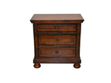 Baltimore Dark Walnut Nightstand - Ornate Home