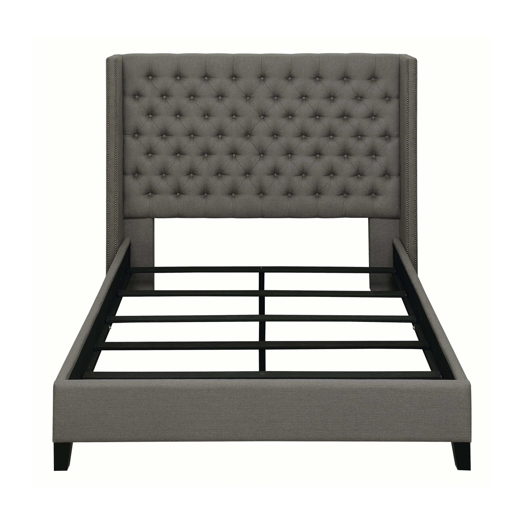 Bancroft Grey California King Bed - Ornate Home