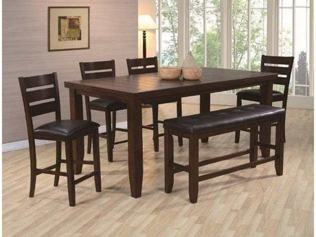 Bardstown Cherry Counter Height Chair (Set of 2) - Ornate Home