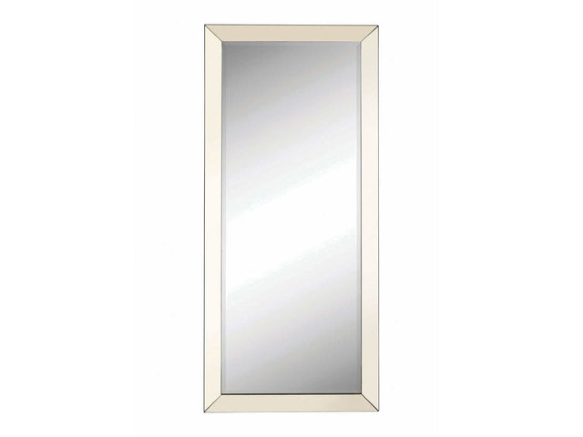 Barnett Silver Floor Mirror - Ornate Home