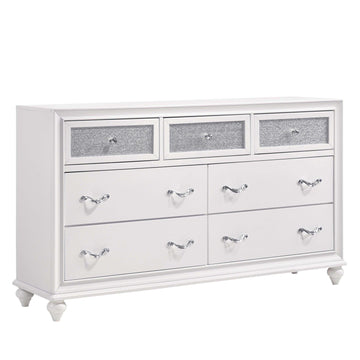 Barzini White Dresser - Ornate Home