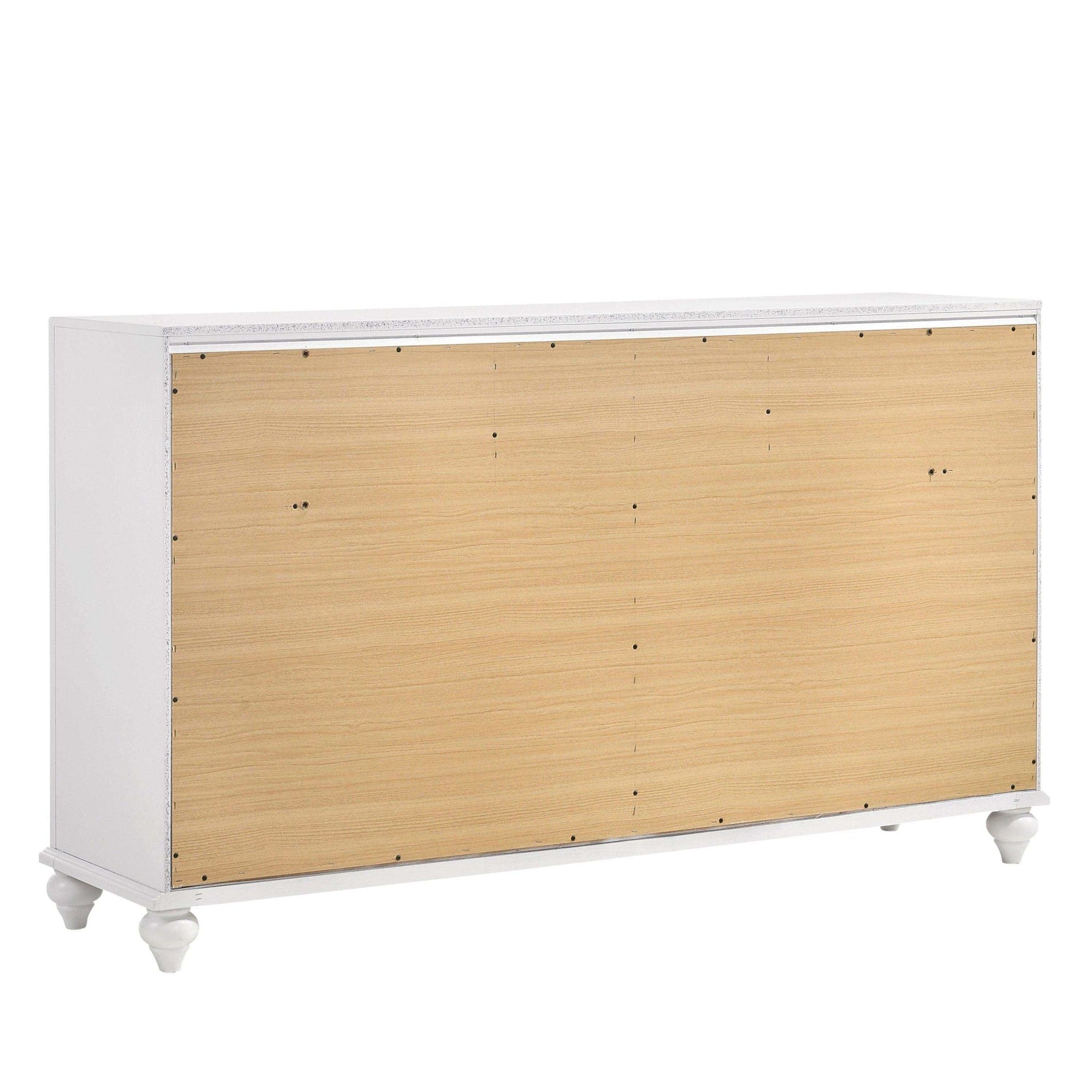 Barzini White Dresser - Ornate Home