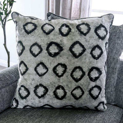 Basie Gray Stationary Sofa & Loveseat 2pc - Ornate Home