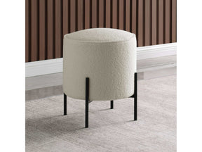 Basye IVORY Ottoman - Ornate Home