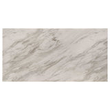 Bates White Faux Marble / Black 3 Pc Coffee Table Set - Ornate Home