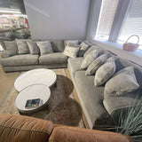 Bayless Smoke 3pc Symmetrical Sectional - Ornate Home