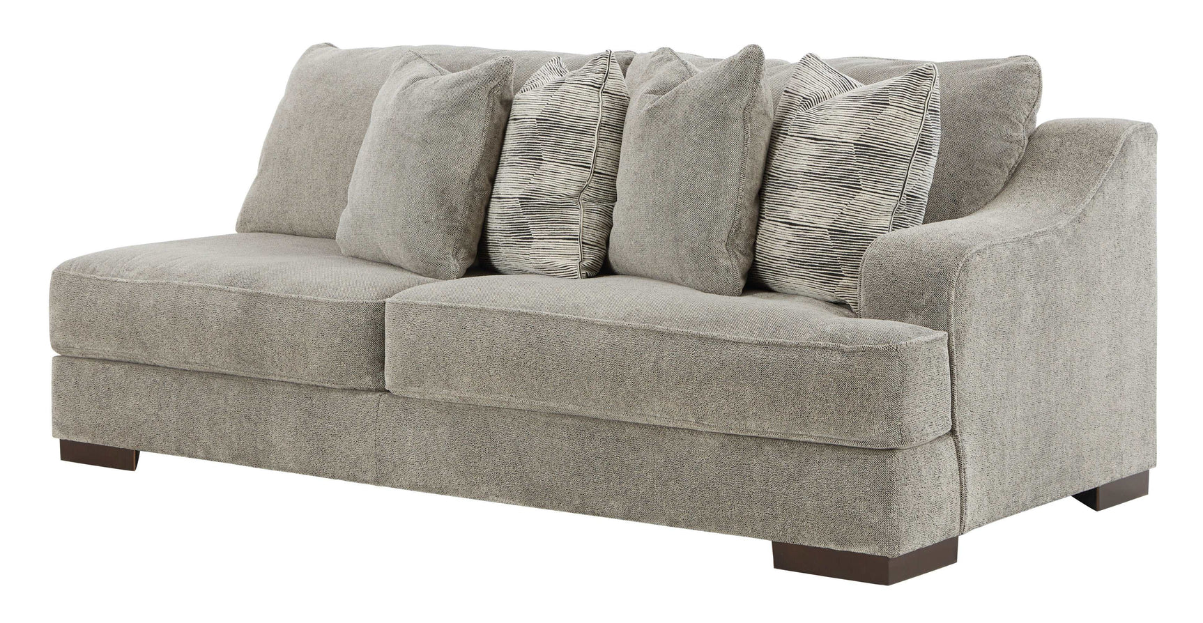 Bayless Smoke 4pc Sectional - Ornate Home