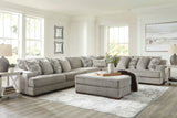 Bayless Smoke 4pc Sectional - Ornate Home