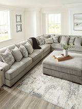 Bayless Smoke 4pc Sectional - Ornate Home