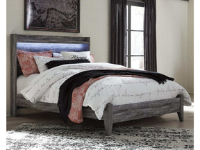 Baystorm Gray Queen Panel Bed - Ornate Home