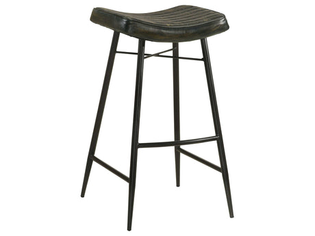 Bayu Antique Espresso Bar Stool - Ornate Home