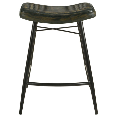 Bayu Antique Espresso Counter Stool - Ornate Home