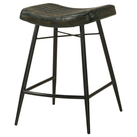 Bayu Antique Espresso Counter Stool - Ornate Home