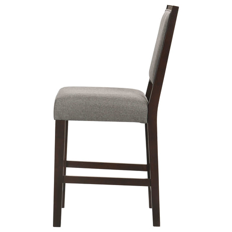 Bedford Grey / Espresso Counter Stool - Ornate Home