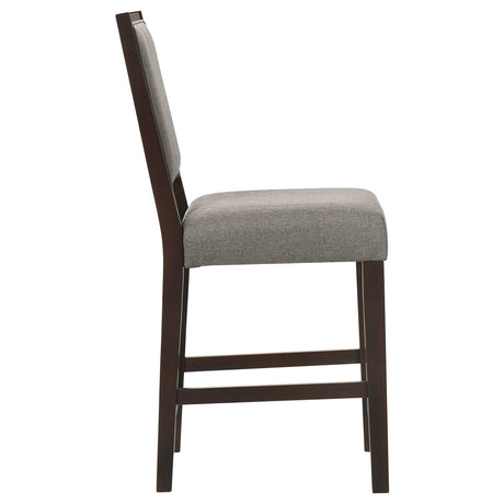 Bedford Grey / Espresso Counter Stool - Ornate Home