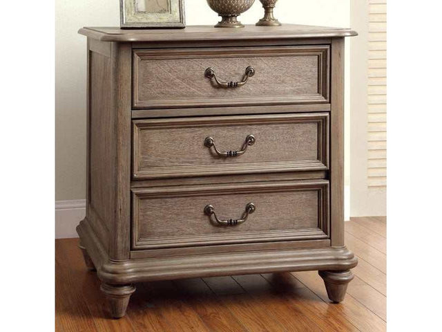 Belgrade Rustic Natural Nightstand - Ornate Home