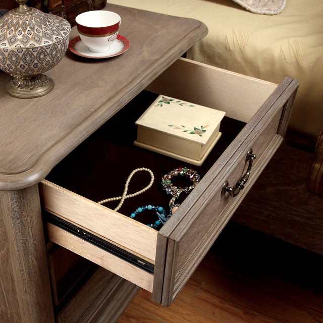 Belgrade Rustic Natural Nightstand - Ornate Home