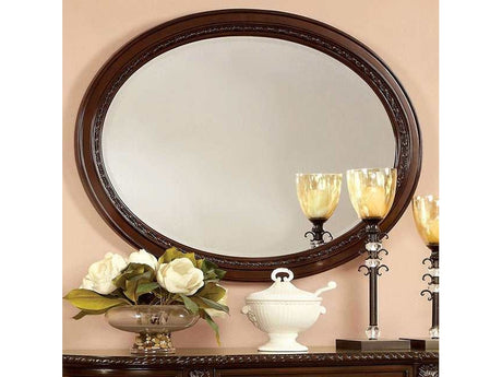 Bellagio Brown Cherry Mirror - Ornate Home