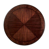Bellagio Brown Cherry Round Dining Table - Ornate Home