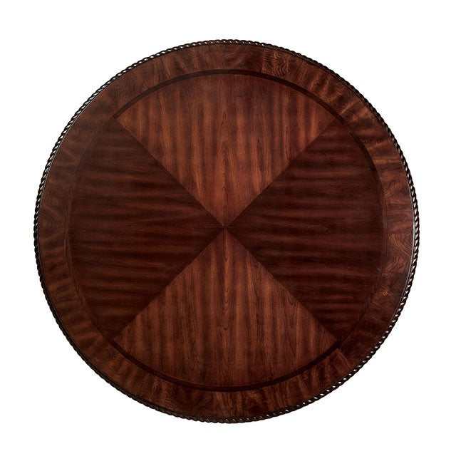 Bellagio Brown Cherry Round Dining Table - Ornate Home
