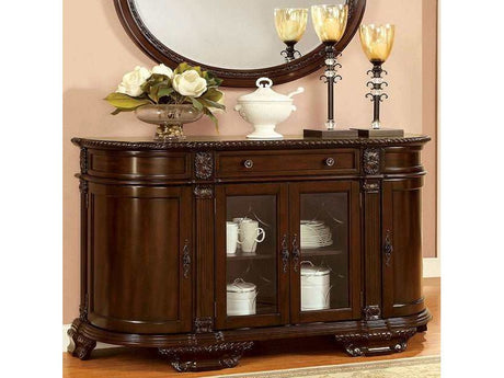 Bellagio Brown Cherry Server - Ornate Home