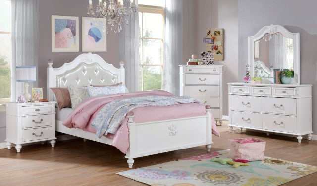 Belva White Dresser - Ornate Home