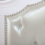 Belva White Full Bed - Ornate Home