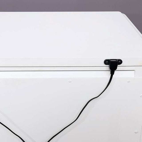 Belva White Full Bed - Ornate Home