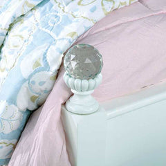 Belva White Twin Bed - Ornate Home