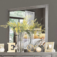 Berenice Gray Mirror - Ornate Home