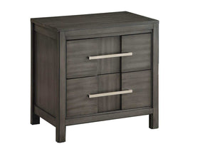 Berenice Gray Nightstand - Ornate Home