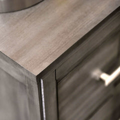 Berenice Gray Nightstand - Ornate Home
