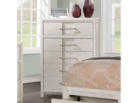 Berenice White Chest - Ornate Home