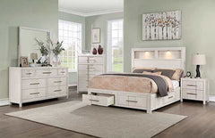 Berenice White Chest - Ornate Home