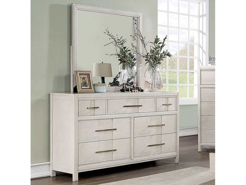 Berenice White Dresser - Ornate Home